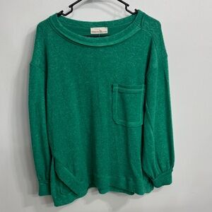 Zenana Green Boutique Top